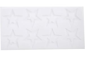 HAOFY 5 tipi 1pc C, Stampo per dolci,Stampo silicone,cioccolato,Strumento di cottura,Stampo (Star-shape)