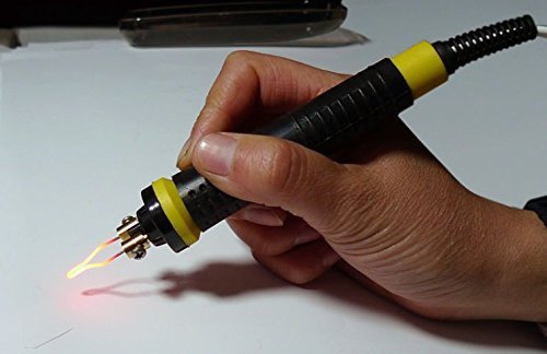 Pyrographie Maschine 220V tragbar Brandmal-Kolben Set mit 8Pcs Brennspitzen für Handwerk Holz Brennen Schnitzerei Dual Pen Pyrographie Werkzeug Professionelle Holz Brennen Kit - 3