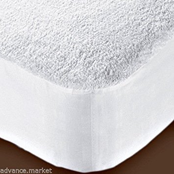 Waterproof Terry Towelling Mattress Protector Luxury Single Double King Size 4ft (King)