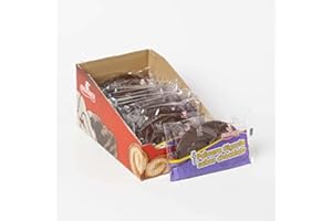 Palmeras gigantes de chocolate Arruabarrena - caja de 12 unidades (110 g/unidad) - Total 1320 gramos (envueltas individualmente)