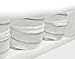 KUB Complete Cot Bed Mattress (140 cm x 70 cm, White)