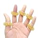 Produktbild MOSHANGHUA 5 Stück Massage Ring Akupressur Ring Körper Akupunktur Massagegerät,Gold