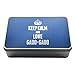 Produktbild Blau Keep Calm und Love Gado-Gado Metall Aufbewahrungsdose Box 1104