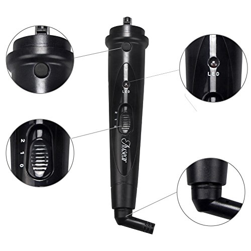 Lockenstab,Ausear 5 in 1 Multifunktions Austauschbare Lockenwickler Kit - 5