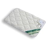 GARANTA cotton-dream Baby Flachkissen 100% Baumwolle