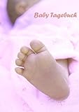 Image de Baby Tagebuch / Notizbuch - A4 - liniert - Füßchen - rosa