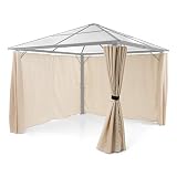 No sólo proporcionan mayor privacidad en la carpa del jardín, sino que también ofrecen protección contra el viento y el clima para que disfrutes de tu templo de relax.