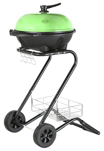 RGV Grill Barbecue Eléctrico - Barbacoa (Carro, Negro, Verde, Alrededor)