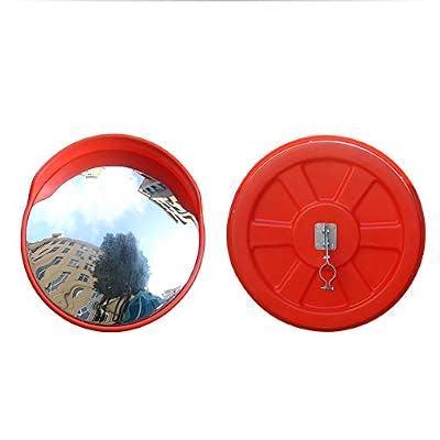 Xhz Traffic Grand Angle Miroir Acrylique Réflecteur Tourner la Route Anti-Collision Miroir (Color : Outdoor, Size : 45cm)