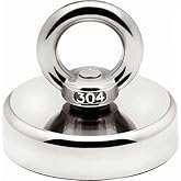 Valkyrie D48 Strong Neodium Magnet 48mm 75kg Suspended Fishing Salvage Magnet