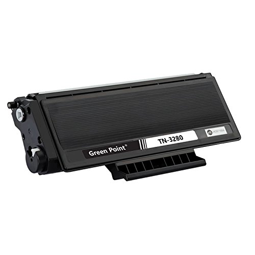 Greenpoint® Toner kompatibel für BROTHER TN-3280 (Schwarz, 8.000 Seiten) HL5340 D, HL5350 DN DNLT, HL – 5340D, 5350DN / DNLT, 5370DW, 5380DN, DCP – 8070D, 8085DN, MFC – 8370N / DN, 8380DN, 8880DN, 8890DW - 2