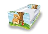 Best For Kids Kinderbett / Jugendbett 90×180 mit Rausfallschutz und zwei Schubladen 33 Design - 4