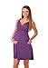 New Maternity Summer Party Sun Dress Pregnancy Tunic 8423 Variety of Colours (14, Violet)