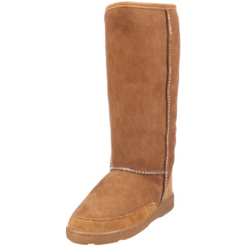 Minnetonka 3581 Tall Sheepskin Pug Boot, Damen Stiefel, Beige (golden tan), EU 36, (US 5) Minnetonka 3581 Tall Sheepskin Pug Boot, Damen Stiefel, Beige (golden tan), EU 36, (US 5)