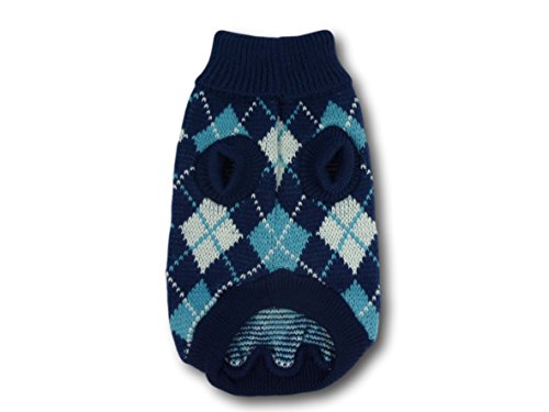 Dark-Blue-Argyle-Jumper-Sweater-teacup-to-small-breed-dogs-Cara-Mia-Dogwear