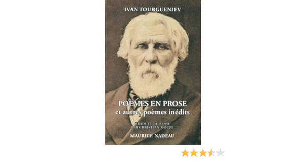 Amazon Fr Poemes En Prose Et Autres Poemes Tourgueniev Yvan Livres