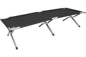 MUL-BOUTIQUE Lit de Camping Pliant, Lit de Camp Pliable 1 Personnes, Charge 150kg pour Camping, Voyage, Randonnée 190 * 62 * 42cm