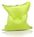 Produktbild Kinzler S-10137/27 XXL Riesensitzsack, 140x180 cm, neue Styroporkügelchen, Sitzsack Outdoor Indoor, in vielen verschiedenen Farben, mit Innensack, apfelgrün