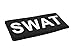 Produktbild BE-X 3D Rubber Patch / Abzeichen - SWAT - Hartgummi, mit Klett, 10x4,5cm (schwarz)