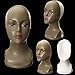 LuckyFine Foam Mannequin Head Wig Display Holder Manikin Styrofoam Female Model