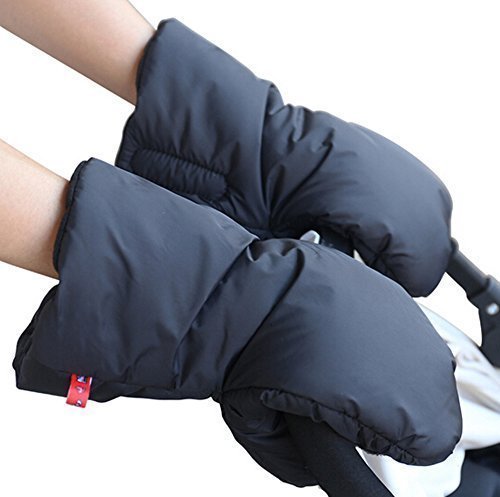 ZEEUPAI - Waterproof windproof Fleece Handmuffs gloves for baby pushchair stroller