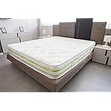 Materassi Russo - Materasso Memory Singolo 80x190, Alto 20 cm, Ortopedico, Antiacaro, Anallergico e Antibatterico, tessuto es