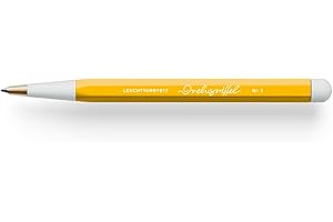 LEUCHTTURM1917 374007 Drehgriffel Nr. 1, Sunflower - Ballpoint pen with royal blue ink