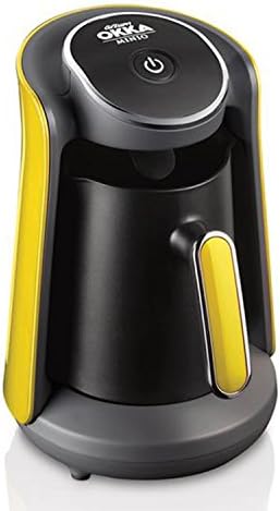 High Quality Arzum Okka Mino Mocha Machine Turkish Coffee Coffee Machine 1-4 Cups 480 W Yellow yellow