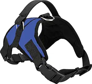 Adios Adjustable Blue Dog Harness Specially for Large Breeds Dog Harness