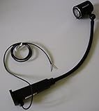 Farbtemperatur warmweiß 2.800 K | Abstrahlwinkel 36° | Metall-Flexschlauch 40cm für mind. 20.000 Bewegungen | RAL 9005 Tiefschwarz