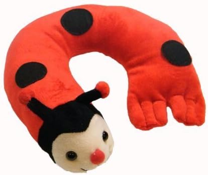 Travel Log Childrens Neck Cushion In Red