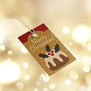 Tag Christmas Decorative Gift Tags 100 Piece by Gifts Boutique (Christmas Tag) (Christmas Tag 001)