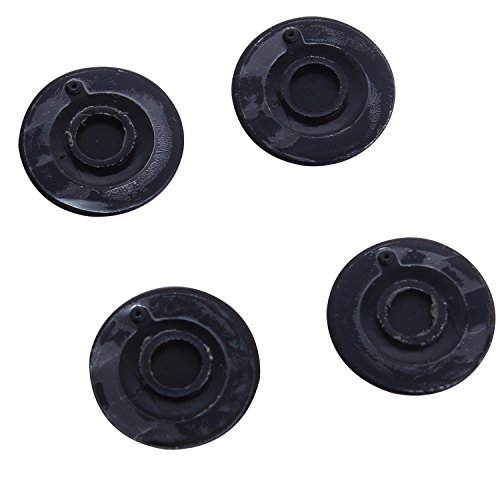 moinkerin 4 x Gummi Fuß Pads Ersatz Fuß Set mit Schrauben + 10 x Schrauben (3 Lange und 7 Kurz) + 1 Stück Kreuzschlitz Schraubendreher Kit für Gehäuse Unterseite Macbook Pro (Für A1278 A1286 A1297) - 2