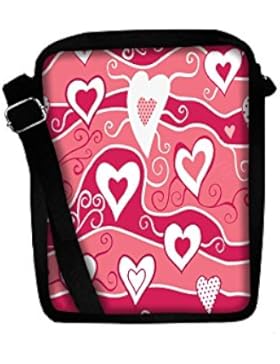 Snoogg , Damen Umhängetasche mehrfarbig multi