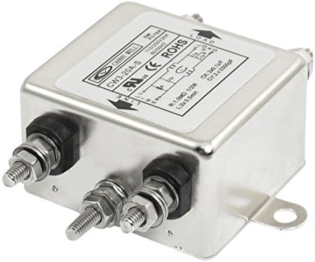 AC Power Line EMI Filter - CANNY WELL 115V/250V 20A AC Power Single Phase EMI Filter CW3-20A-S
