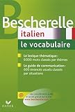 Bescherelle Italien : Le vocabulaire