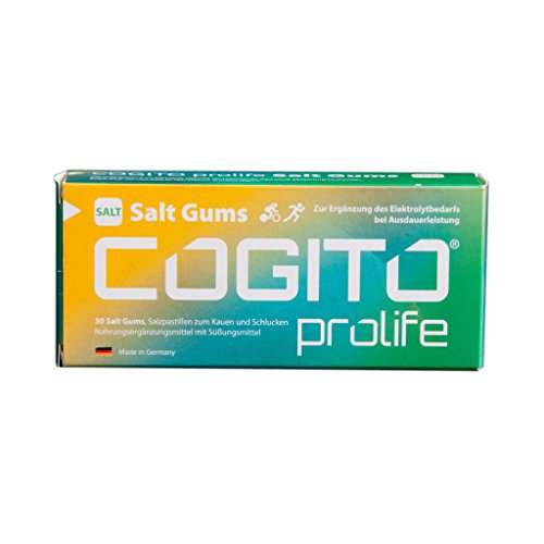 Preisvergleich Produktbild Cogito Salt Gums 30 Stück WERTVOLLE ELEKTROLYTE / Salztabletten