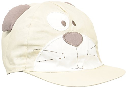 Chicco Unisex baby Animal print Cap -  Beige - 0-3 Months