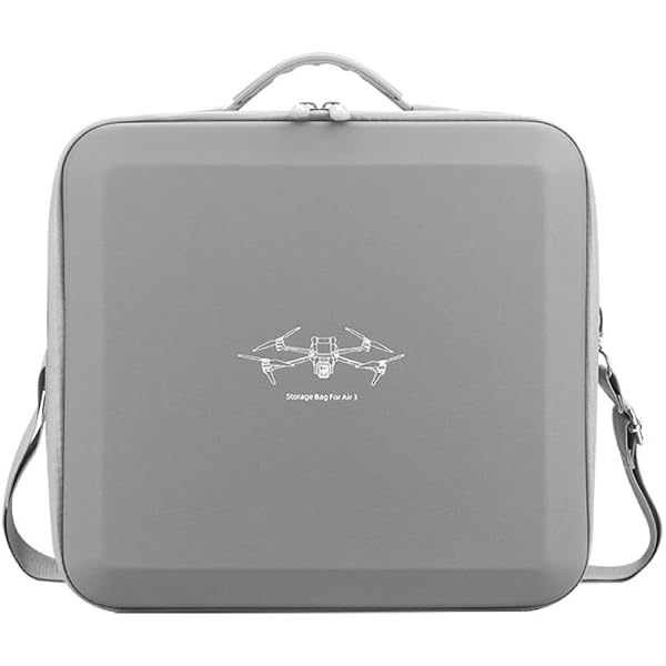Borsa Portaoggetti Per DJI Air 3S E Air 3 | Custodia Rigida EVA Impermeabile Antiurto | Tracolla Regolabile Per Viaggi E Trekking
