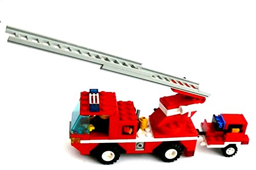 Preisvergleich Produktbild LEGO ® - Feuerwehr - Leiterwagen mit Anhänger und Feuerwehrmann - Feuerwehrauto