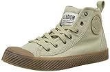  Palladium Unisex-Erwachsene Pallaphoenix Mid Vintage Schlupfstiefel, Elfenbein (Desert 625), 40 EU