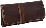 Tabaktasche Leder Rotbraun Gusti Leder "Wren"