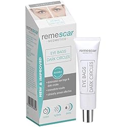 Remescar - Remescar Fórmula Nueva y Mejorada Bolsas y ojeras 2 - Crema para las bolsas de los ojos - Corrector de ojeras - Elimina las bolsas - Tratamiento instantáneo para bolsas de ojos