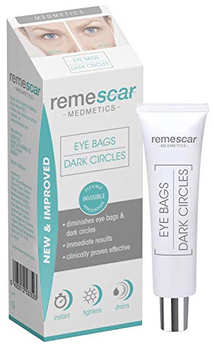 Remescar - New and Improved Eye Bags & Dark Circles 2 - Cream for Under Eye Bags - Dark Circles Remover - Remove Bags Under Eyes - Instant Eye Bag Treatment for Men & Women - Eye Skin Tightening