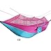 Produktbild Tragbare hochfeste Fallschirm-Stoffhängematte, für 2 Personen mit Moskitonetz für Outdoor-Camping 4#