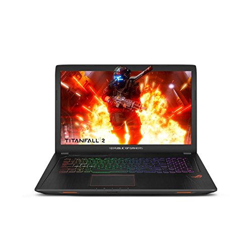 ASUS ROG Strix GL753VE-GC139T 17 3-Inch Gaming Laptop -  Black   Intel Core i7-7700HQ  8 GB RAM  2 TB HDD Plus 128 GB SSD  NVIDIA GTX1050Ti 4 GB GDDR5