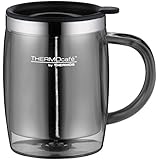 ThermoCafé by Thermos 4059.235.045 Taza Desktop Mug, 0.45 l, plástico, color gris