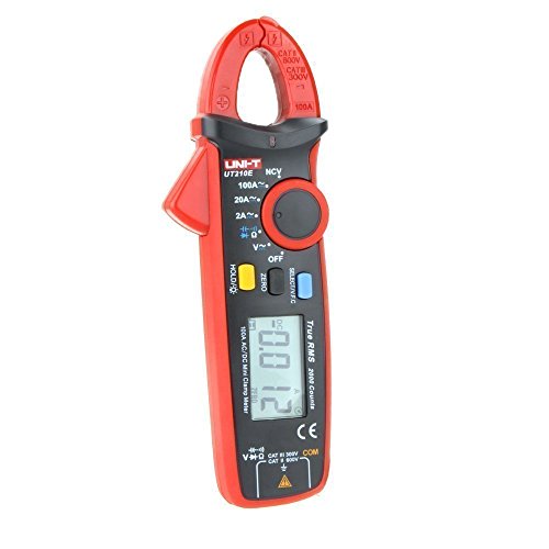 UNI-T UT210E Handheld RMS AC/DC Mini Digital Clamp Meter Resistance Capacitance Tester - 2