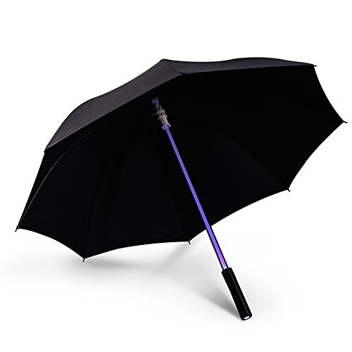 Vejaoo-Creative-Light-Saber-LED-Shaft-Flash-Light-Up-Clear-Umbrella-With-7-Colors