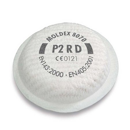 Moldex 8070 Partikelfilter Filter für &8000 Serie 4000, 5000, 8 Stück Pro Box - 2